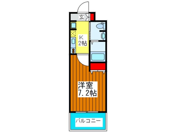 エス・キュート城東中央の物件間取画像